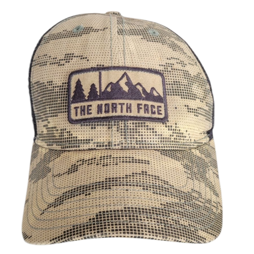 The North Face Beige Camo Cap